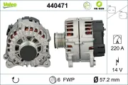 Generator 14 V VALEO 440471