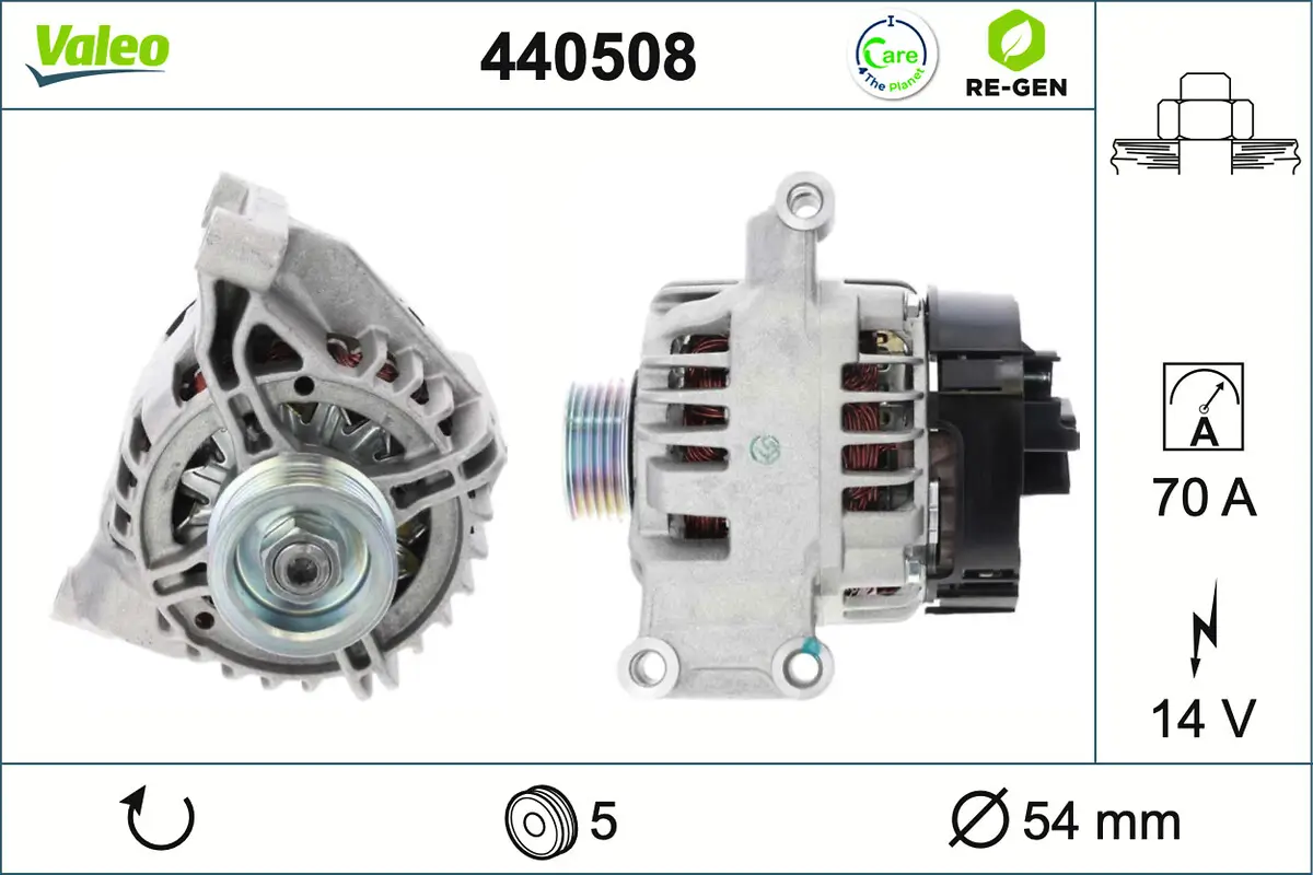 Generator 14 V VALEO 440508