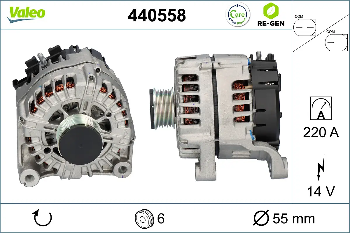 Generator 14 V VALEO 440558
