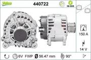 Generator 14 V VALEO 440722