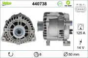 Generator 14 V VALEO 440738
