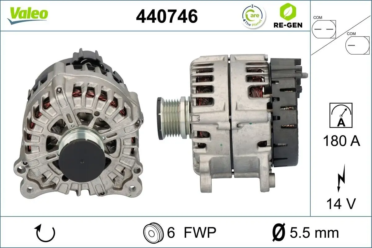 Generator 14 V VALEO 440746