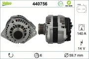 Generator 14 V VALEO 440756