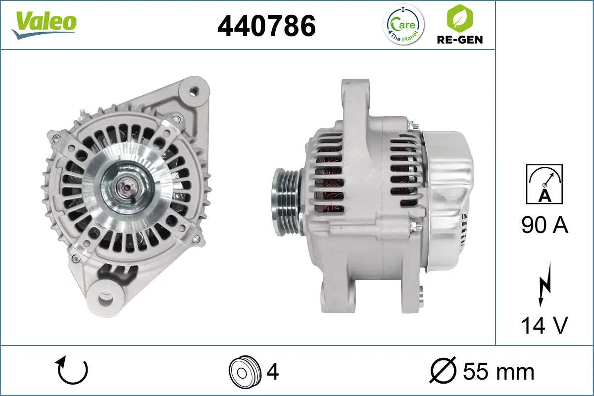 Generator 14 V VALEO 440786