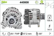 Generator 14 V VALEO 440808