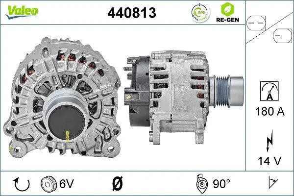 Generator 14 V VALEO 440813