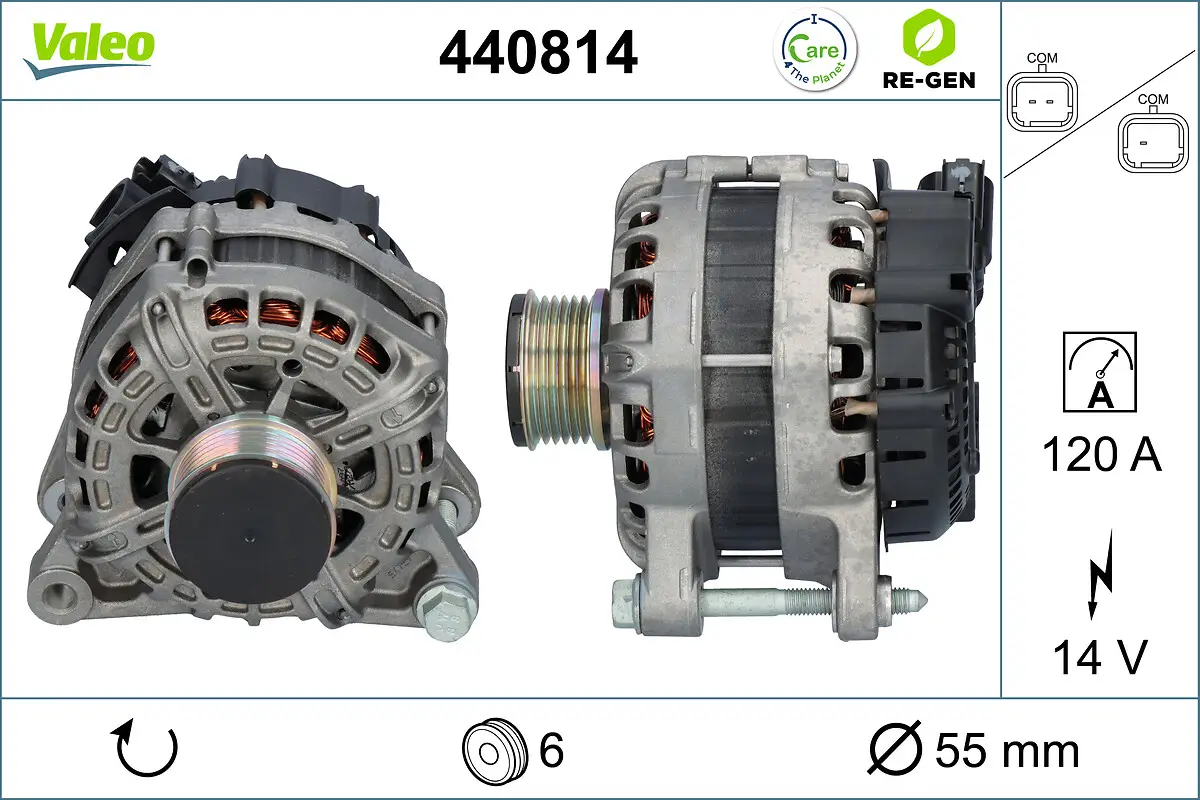 Generator 14 V VALEO 440814