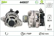 Generator 14 V VALEO 440837