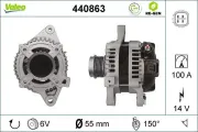 Generator 14 V VALEO 440863
