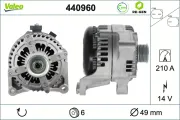 Generator 14 V VALEO 440960