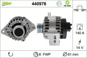Generator 14 V VALEO 440976