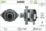Generator 14 V VALEO 440988