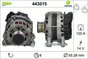 Generator 14 V VALEO 443015