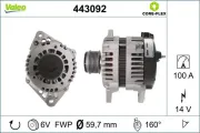 Generator 14 V VALEO 443092