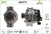 Generator 14 V VALEO 443171