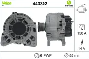 Generator 14 V VALEO 443302