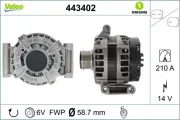 Generator 14 V VALEO 443402