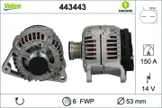 Generator 14 V VALEO 443443