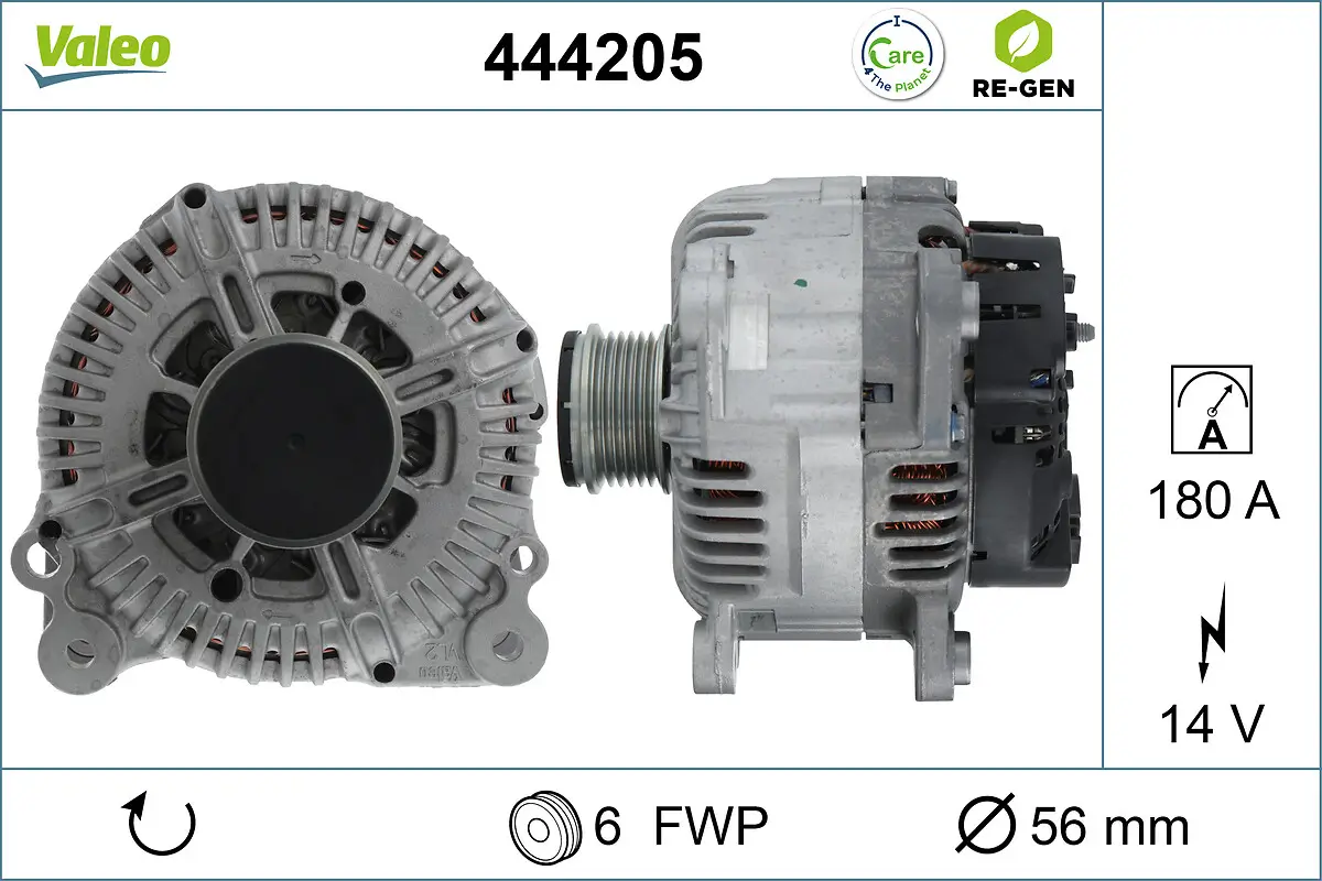 Generator 14 V VALEO 444205