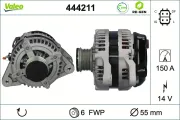 Generator 14 V VALEO 444211