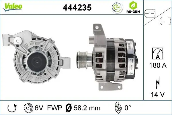 Generator 14 V VALEO 444235