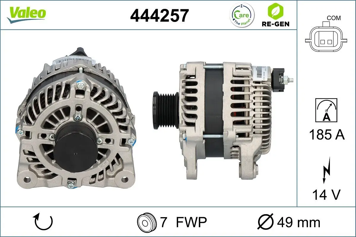Generator 14 V VALEO 444257