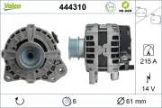 Generator 14 V VALEO 444310