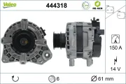 Generator 14 V VALEO 444318
