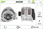 Generator 14 V VALEO 444329