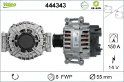 Generator 14 V VALEO 444343