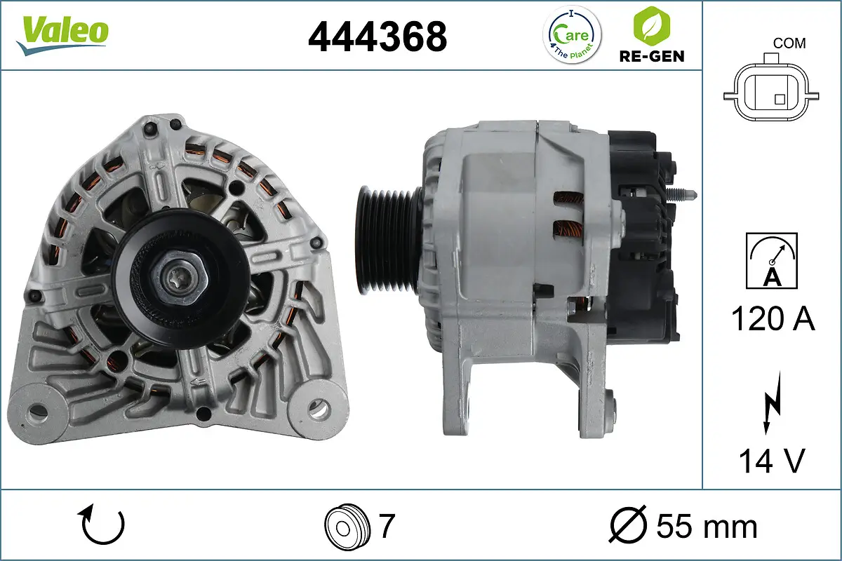 Generator 14 V VALEO 444368