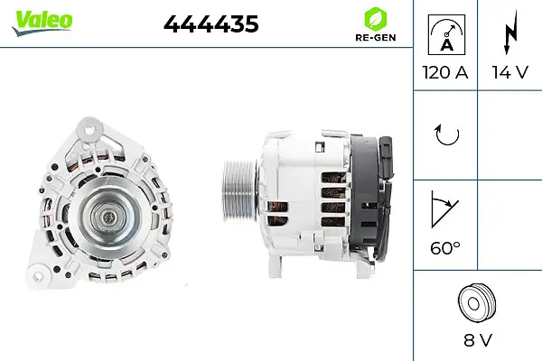 Generator 14 V VALEO 444435