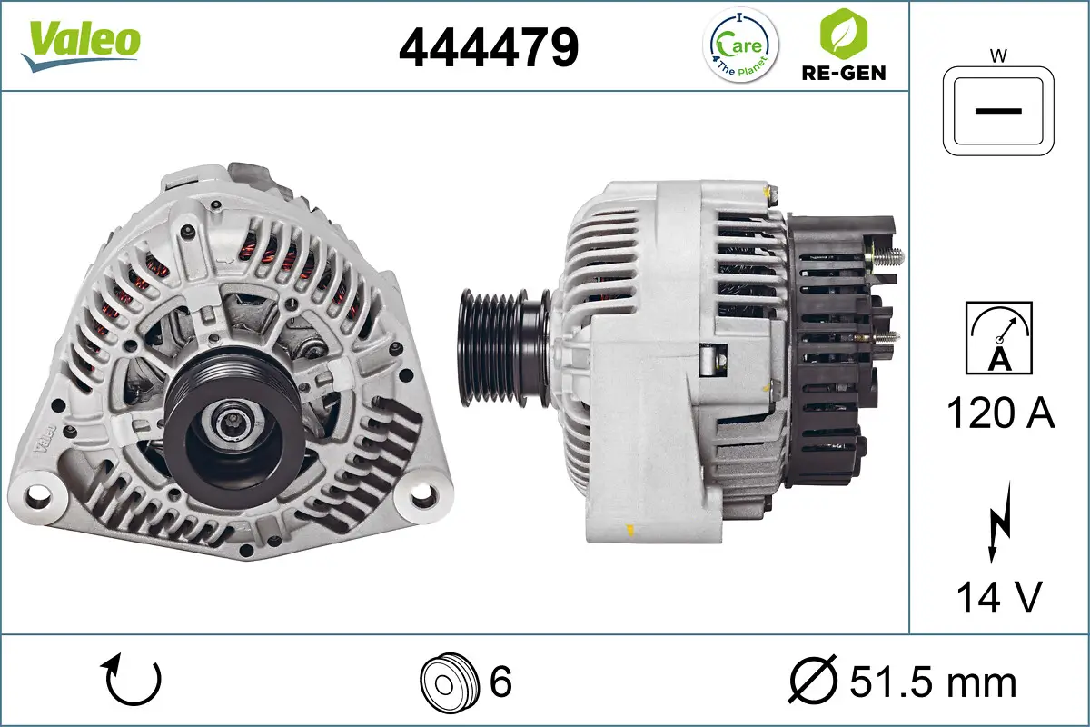 Generator 14 V VALEO 444479