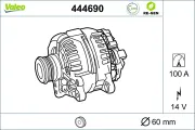 Generator 14 V VALEO 444690