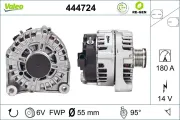 Generator 14 V VALEO 444724