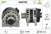 Generator 14 V VALEO 444743
