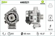 Generator 14 V VALEO 446521
