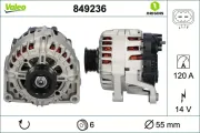 Generator 14 V VALEO 849236