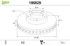 Bremsscheibe Vorderachse VALEO 186829 Bild Bremsscheibe Vorderachse VALEO 186829