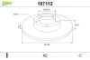 Bremsscheibe Hinterachse VALEO 197112 Bild Bremsscheibe Hinterachse VALEO 197112