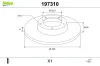 Bremsscheibe Hinterachse VALEO 197310 Bild Bremsscheibe Hinterachse VALEO 197310