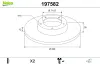 Bremsscheibe VALEO 197582 Bild Bremsscheibe VALEO 197582