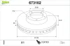 Bremsscheibe Vorderachse VALEO 673102
