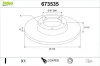 Bremsscheibe Vorderachse VALEO 673535