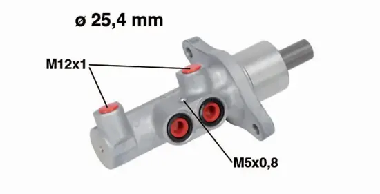 Hauptbremszylinder VALEO 400848 Bild Hauptbremszylinder VALEO 400848