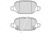 Bremsbelagsatz, Scheibenbremse Vorderachse VALEO 302338