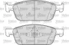 Bremsbelagsatz, Scheibenbremse Vorderachse VALEO 601696