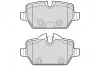 Bremsbelagsatz, Scheibenbremse Hinterachse VALEO 601731