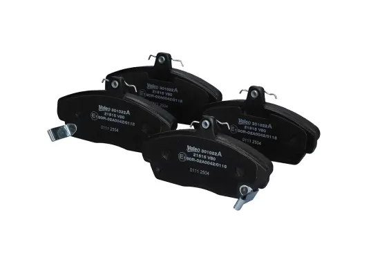 Bremsbelagsatz, Scheibenbremse Vorderachse VALEO 301022A Bild Bremsbelagsatz, Scheibenbremse Vorderachse VALEO 301022A