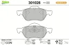 Bremsbelagsatz, Scheibenbremse Vorderachse VALEO 301026
